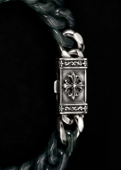 Cuban Link Jade Bracelets